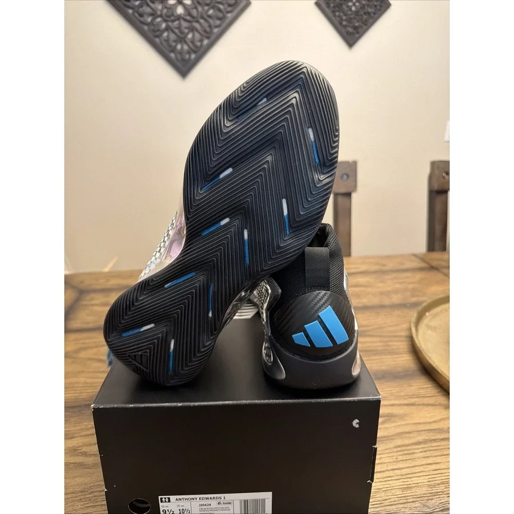 Adidas  AE 1 Silver  Metallic Men's 9.5 …JI0424 Brand New With Box🔥 …X2